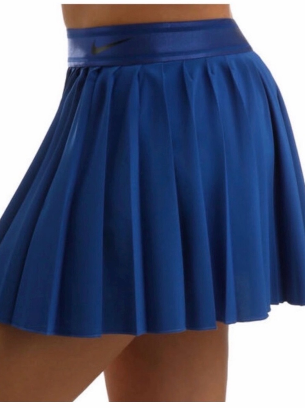 Nike Women's Royal Blue Pleated Skater Skirt
